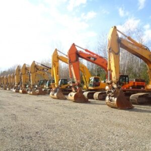 DIVERSES EXCAVATRICES